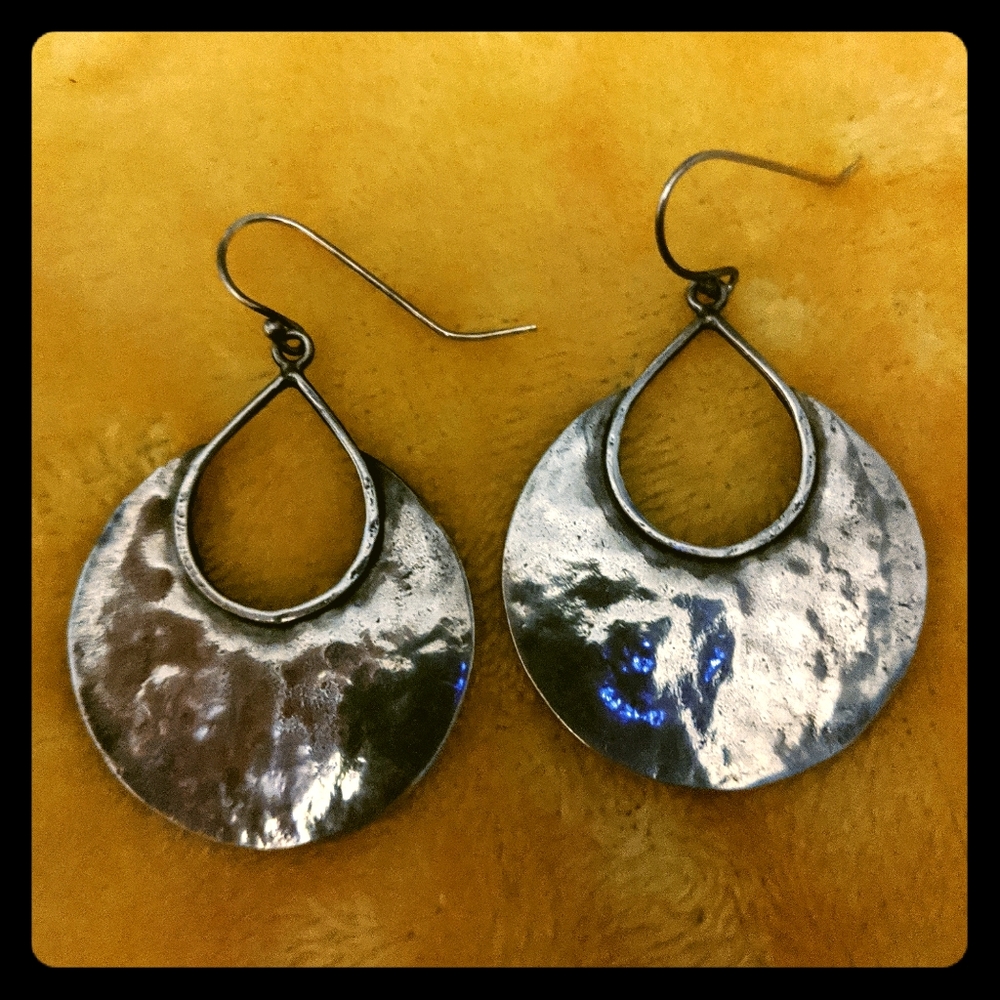 Silpada Half Moon Sterling Earrings
